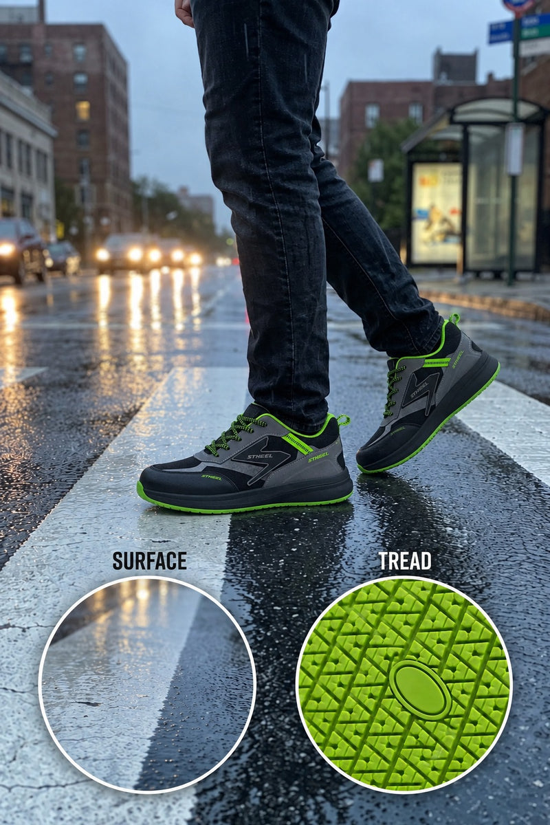 Sidewalk commute home
